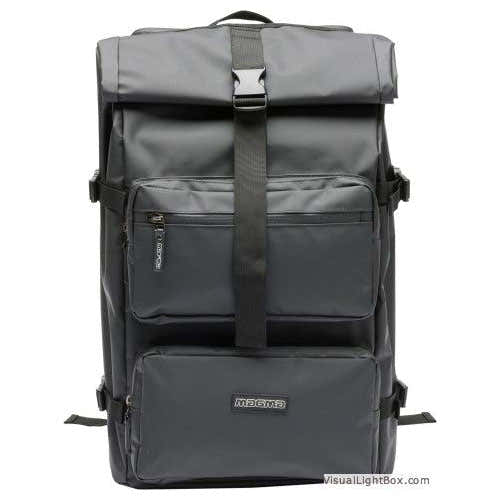 Rolltop-Rucksack III Schwarz