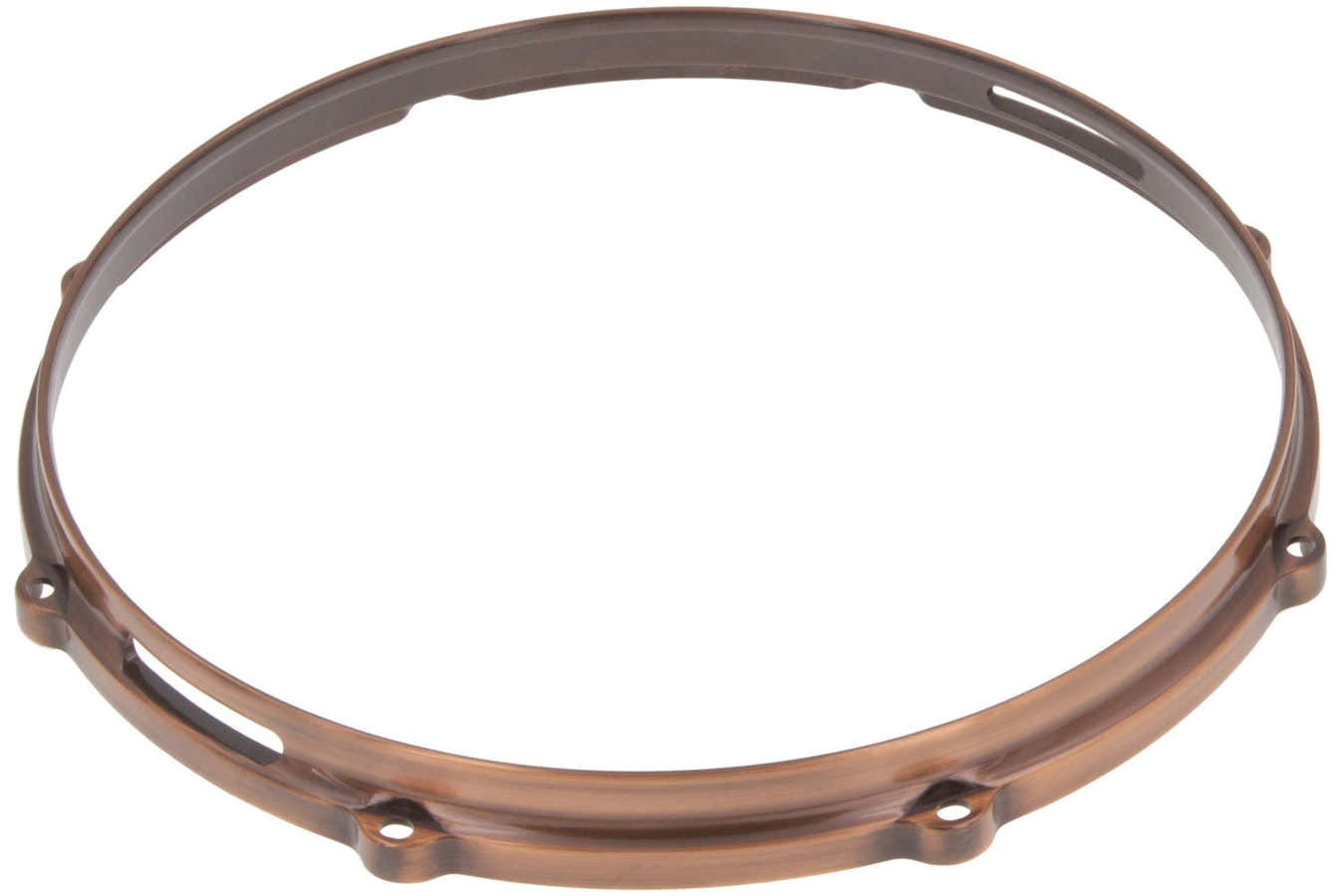 Hdc3-13-8Svbc 13" 8 Holes Snare Side 3Mm Die Cast Drum Hoop Vintage Brushed Copper