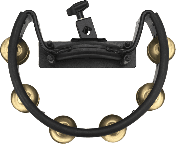 PTM-10GHX QUICKMOUNT TAMBOURINE WITH BRASS JINGLES
