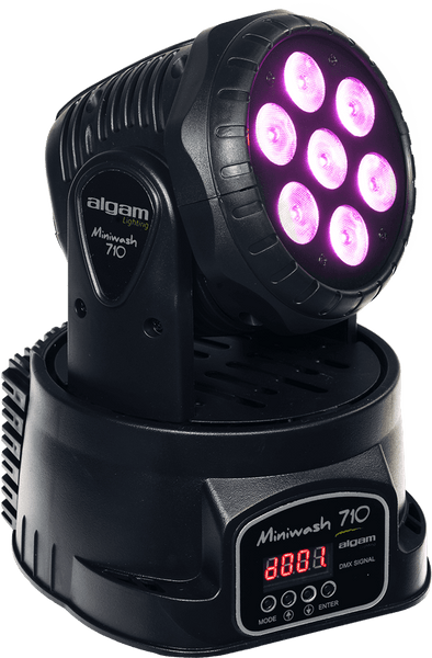 Algam Lighting MINI WASH 710 - LYRE WASH LED 7 x 10 W RGBW