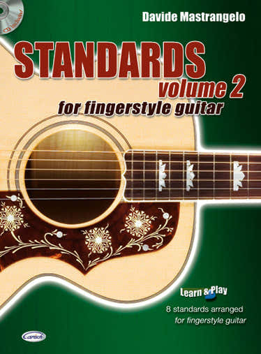 MASTRANGELO DAVIDE - STANDARDS VOLUME 2 FOR FINGERSTYLE GUITAR + CD
