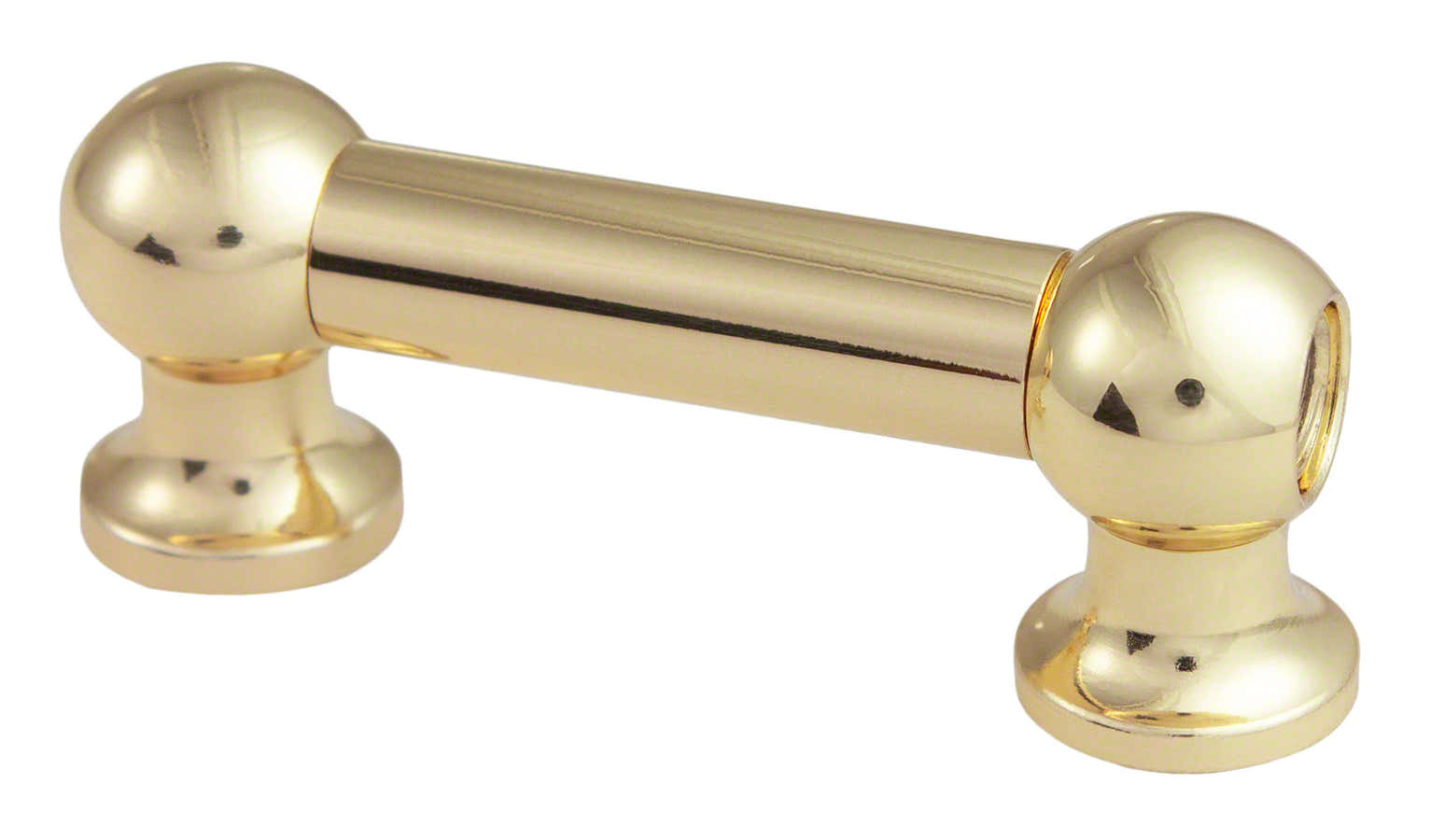TL12S38-BR Rohrböckchen 38mm Messing Einseitig (X1)