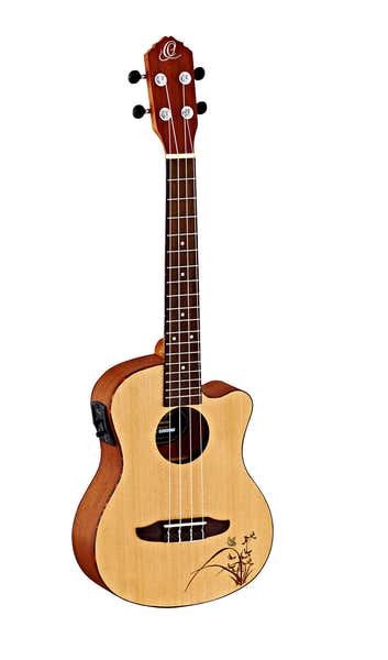 Ortega Tenor-Ukulele Fichte CW EQ