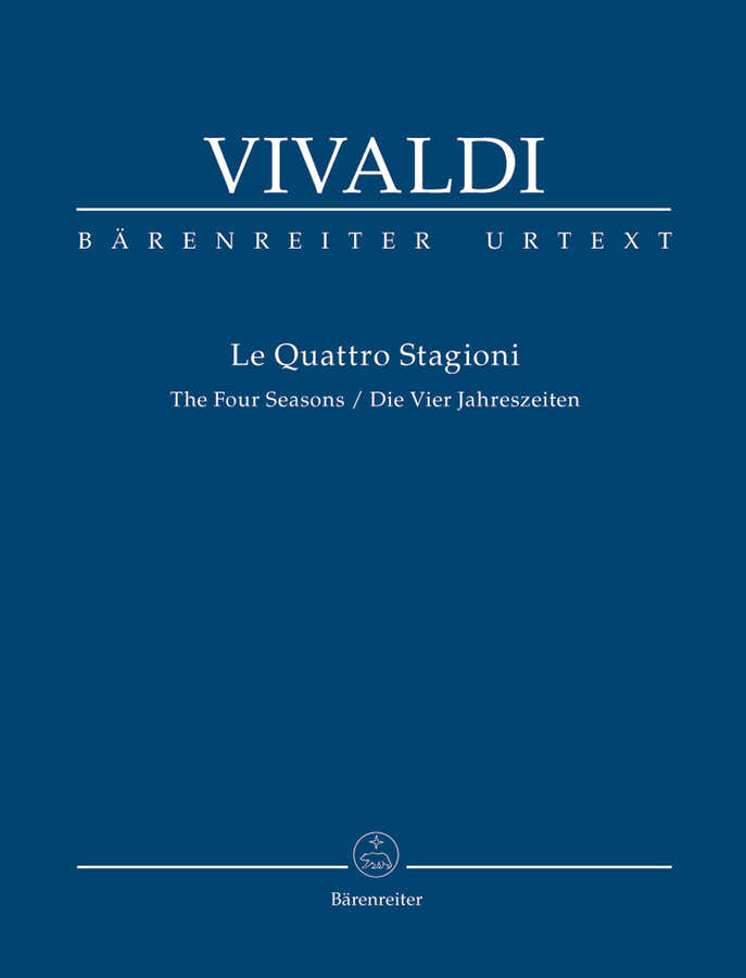 VIVALDI A. - THE FOUR SEASONS - SCORE