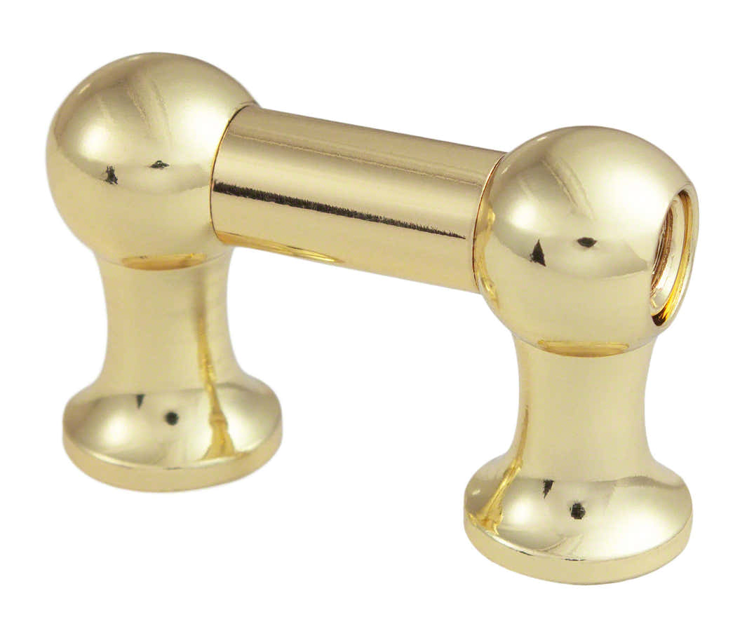 Rohrspannböckchen - 25mm - Goldfarben - Einseitig (X1)