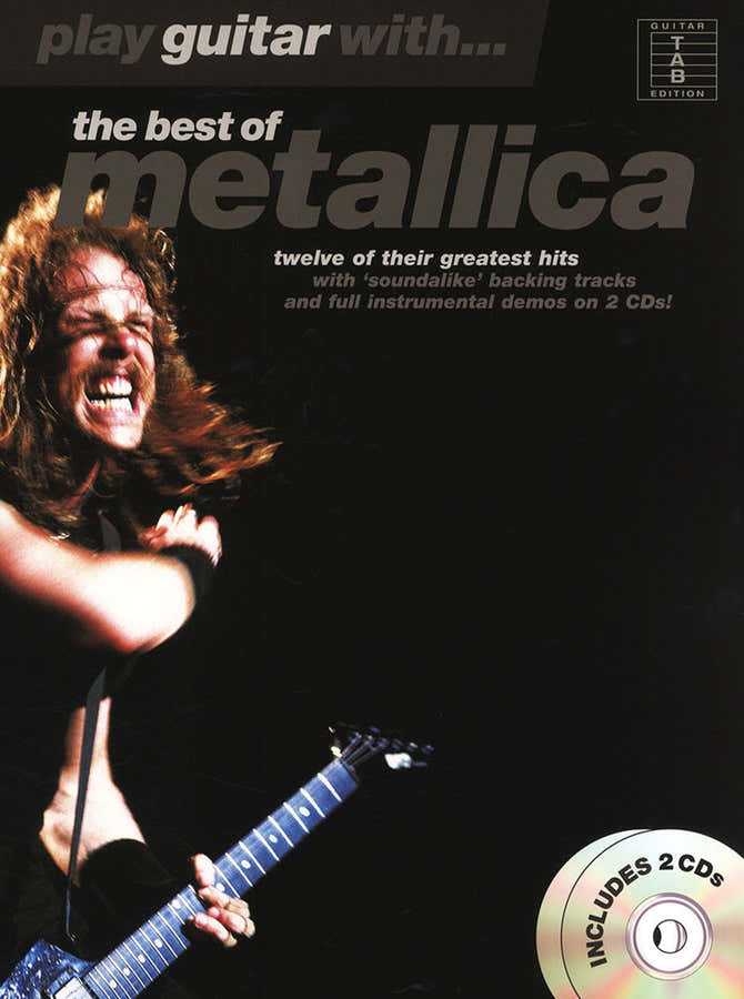 METALLICA - PLAY GUITAR WITH - BEST OF + 2 AUDIO TRACKS - GUITAR TAB