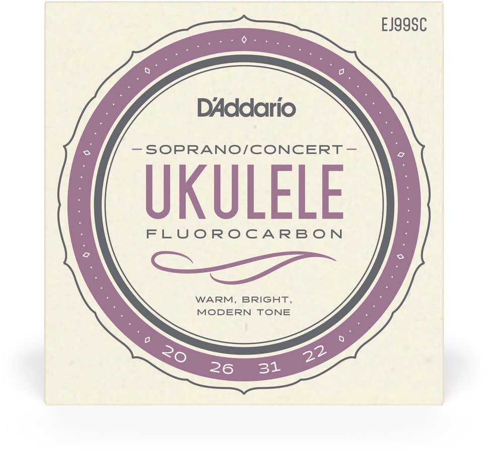 STRINGS FOR UKULELE EJ99SC PRO-ARTE CARBON SOPRANO / CONCERT
