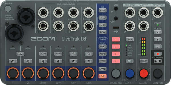 Zoom Livetrak L6