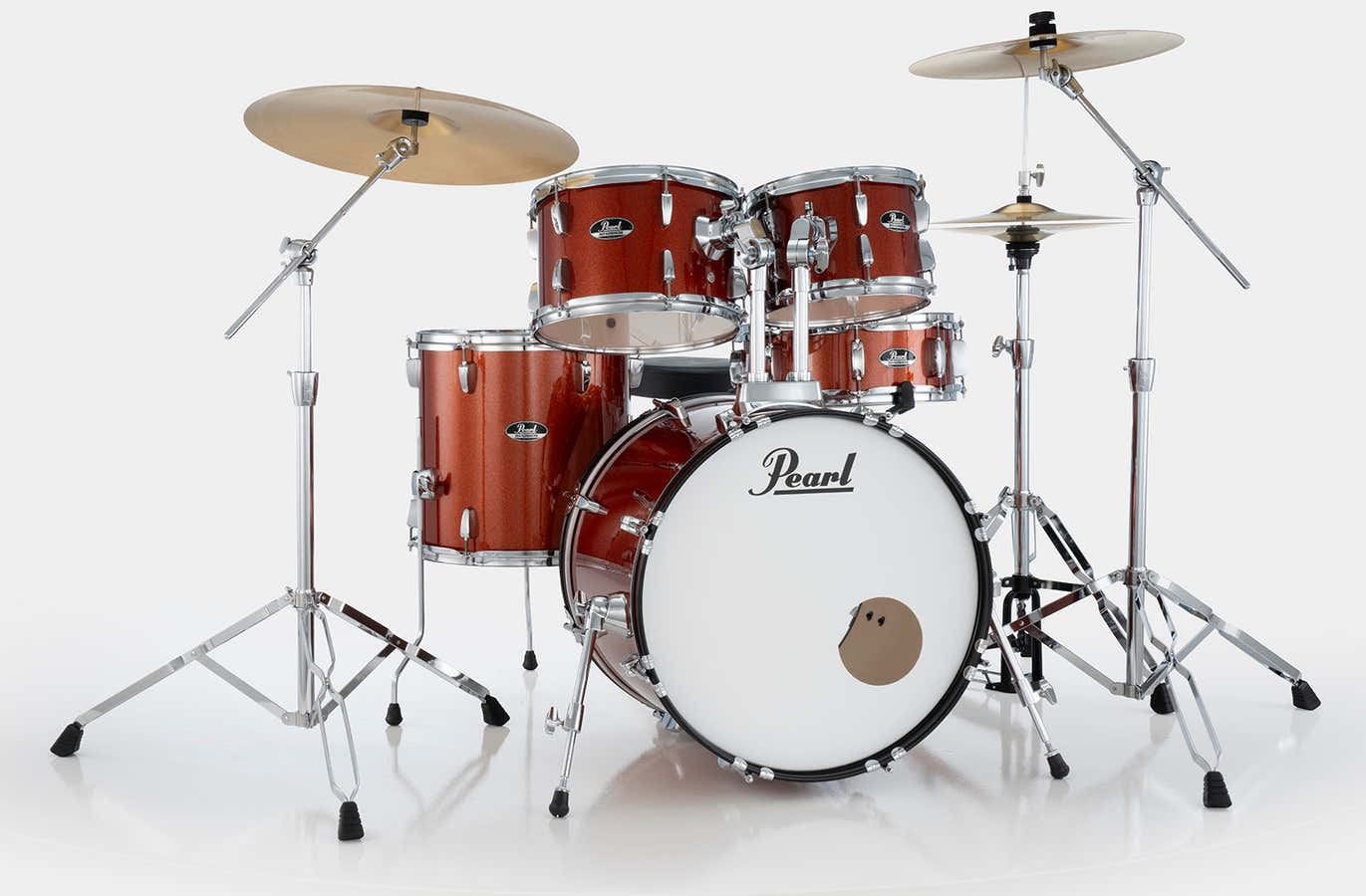 Roadshow+ fusion 20 + B-50 + Pack Sabian Solar Burnt Orange Sparkle
