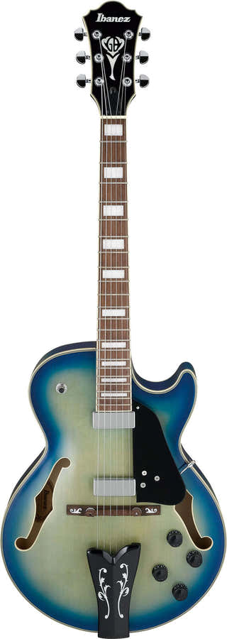 GB10EM-JBB Jet-Blau-Burst Signatur George Benson