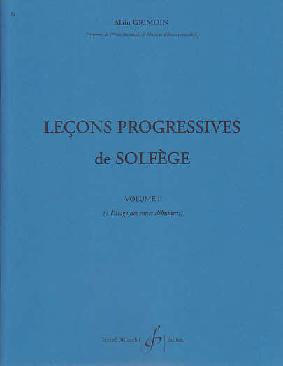 30 Lecons Progressives De Solfège Vol.1 - Grimoin