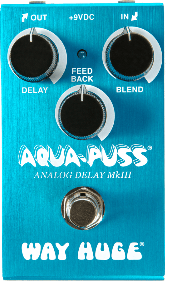 DELAY EFFECT PEDALS AQUA-PUSS MINI