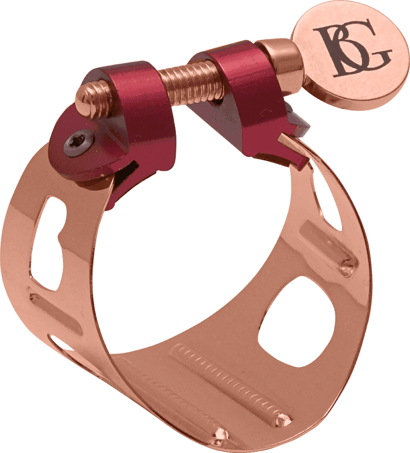 Ligatur Duo Roségoldbeschichtet - B-Klarinette/Altsaxophon