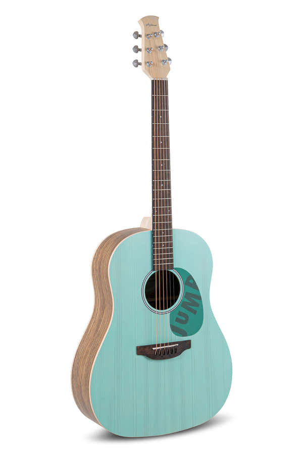 Akustikgitarre Jump Slope Shoulder Dreadnought Celeste
