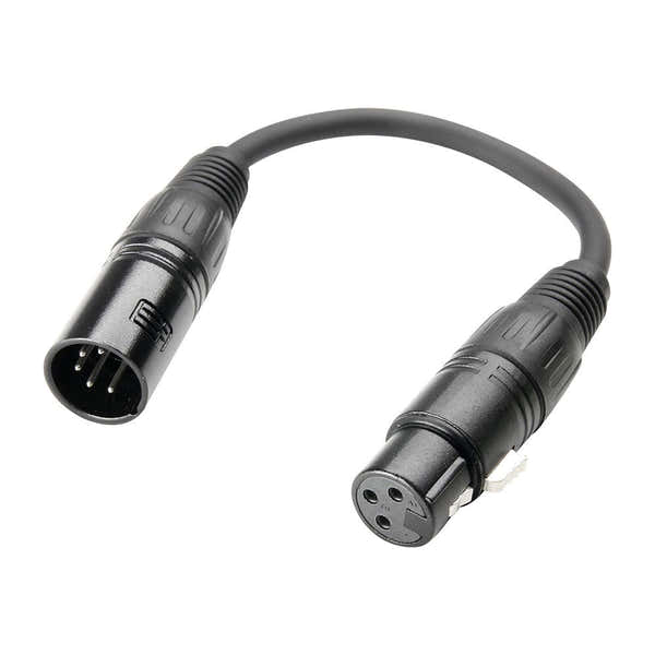 Adam Hall ADAPTER DMX XLR 5-POLES M TO XLR 3-POLES F 0.2 M