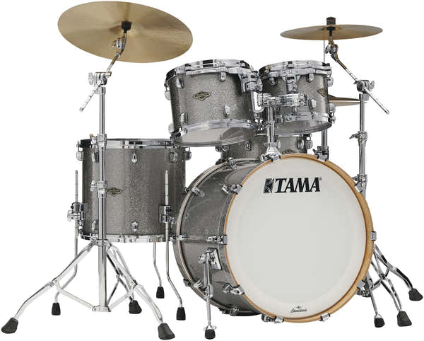 Tama WBR42S-SSS - Starclassic Walnut/Birch Stage 22" Rauchiges Silber mit Glitzereffekt