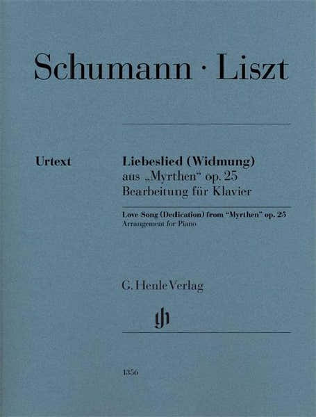 Robert Schumann - Liebeslied (widmung) - Piano