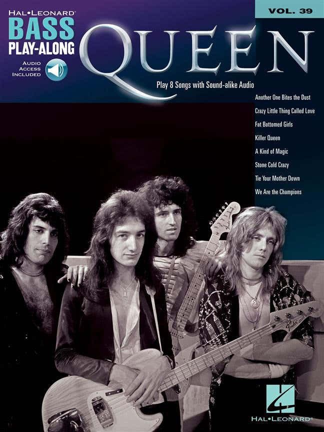 Bass Play Along Vol.39 - Queen