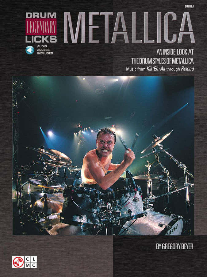 BEYER GREGORY - METALLICA - DRUM LEGENDARY LICKS + AUDIO TRACKS - DRUMS