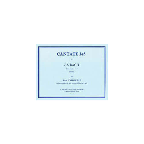 Bach - Cantate 145 - Orgue