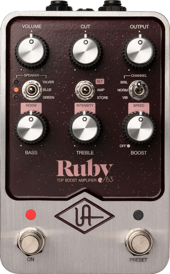 UAFX Ruby '63 Top-Boost-Verstärker