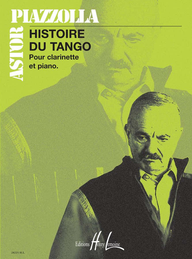 PIAZZOLLA ASTOR - HISTOIRE DU TANGO - CLARINETTE PIANO