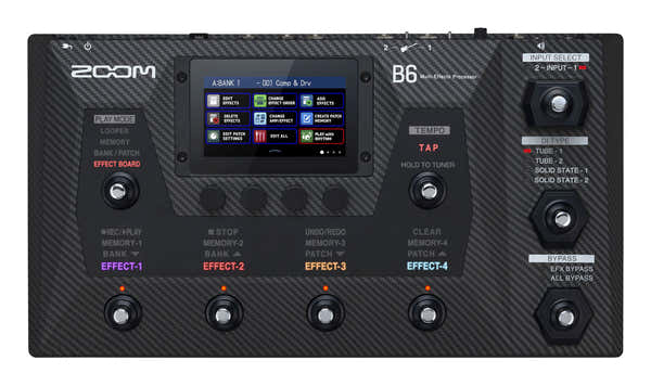 Zoom B6 MULTIEFFECT BASS