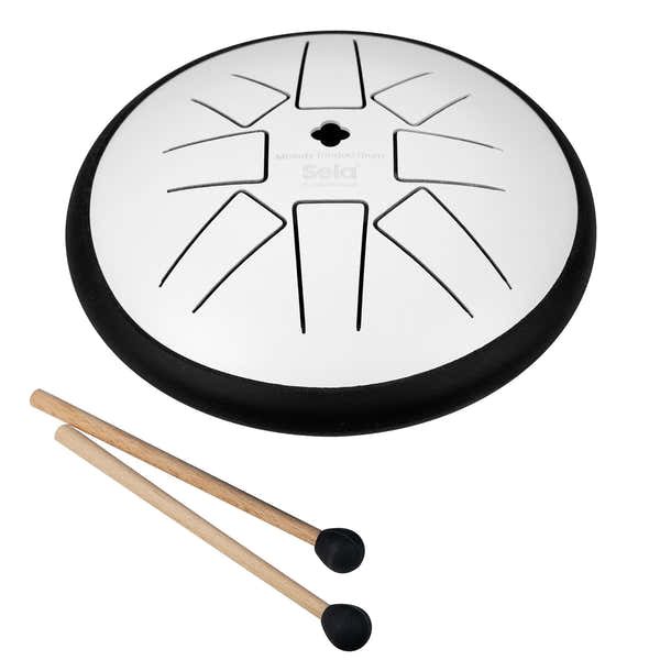 Sela Percussion MELODY TONGUE DRUM 6" G MIN WHITE SE 363