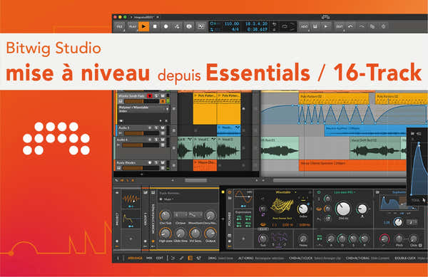 Bitwig Studio-Erweiterung Grundausstattung 16-Spur