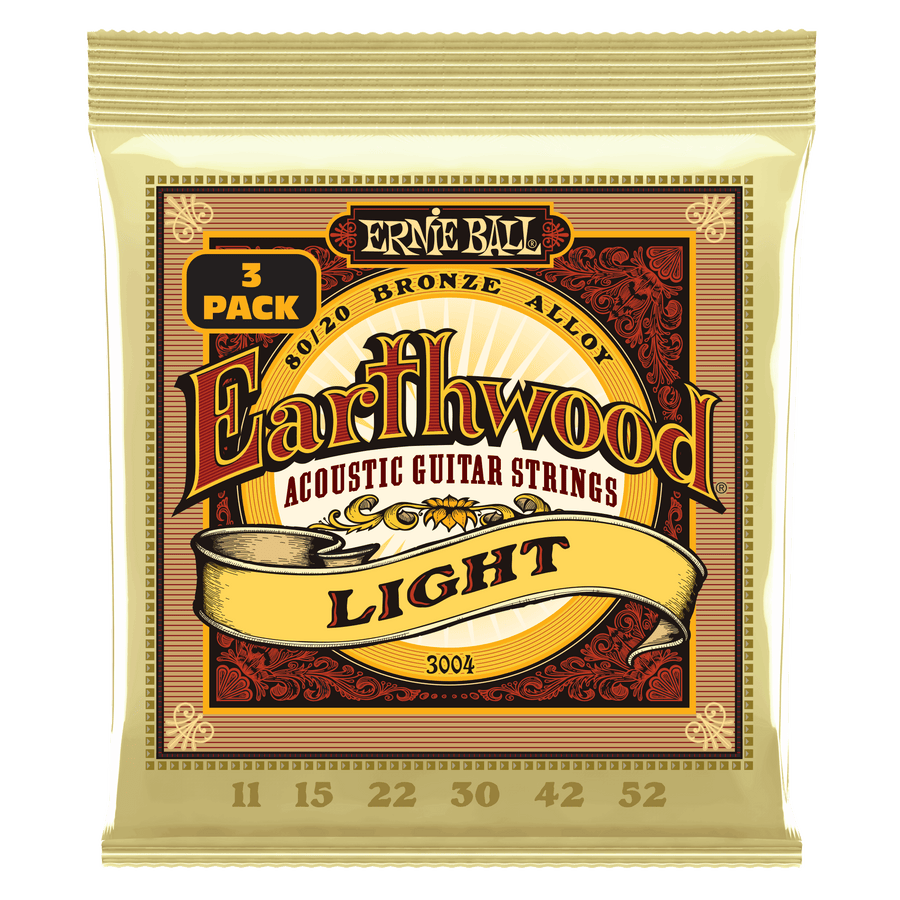 3004 Earthwood 80/20 Bronze Light 11-52 3er-Pack