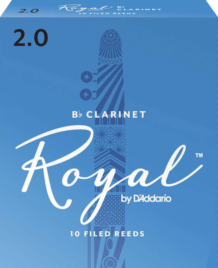 ANCHES DE CLARINETTE SIb RICO ROYAL 2