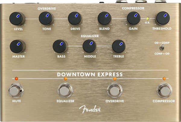 Fender Downtown Express Bass-Multieffektpedal