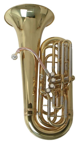 Roy Benson TB-302 - BBb TUBA - 4 VENTILIG FRONT ACTION - LACKIERT