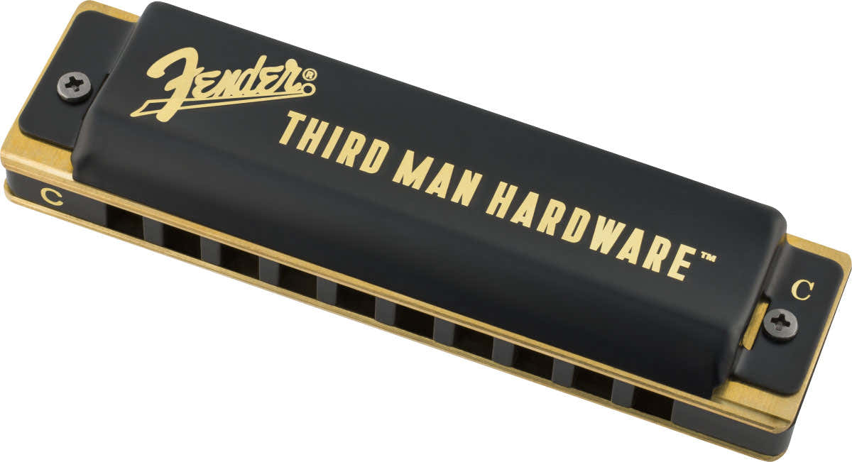 Third Man x Fender Mundharmonika Schwarz