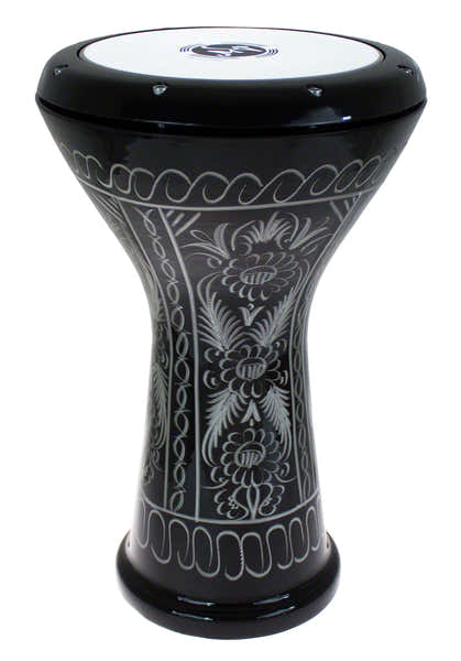 Sawt El Ahram EA-E-BK2 - ALU DOUMBEK - ENGRAVED BLACK