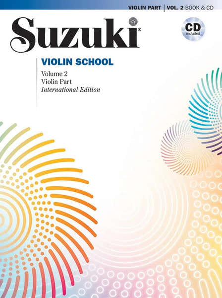 Alfred Publishing Suzuki Violin School Violin Part Vol.2 + CD - Edition Revisee