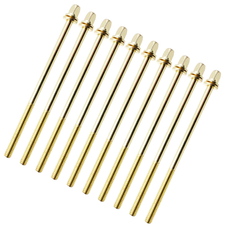 Spannschraube 102mm Gold Mit Unterlegscheibe - Gewinde 7/32" (X10)