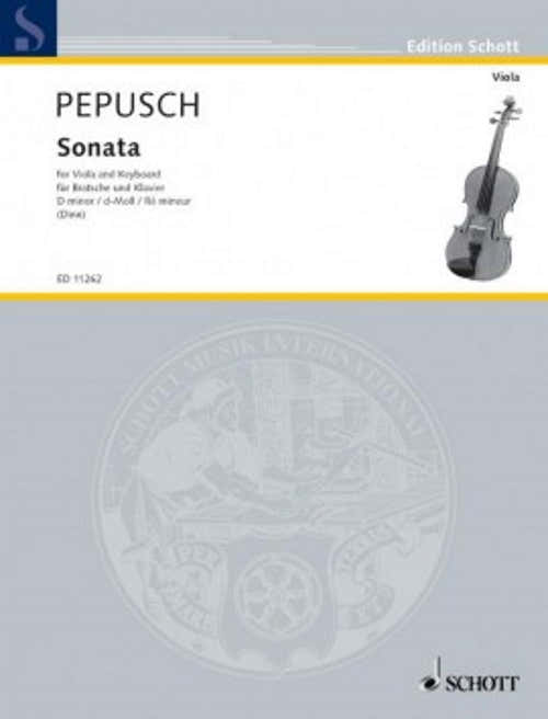 Pepusch J.C. - Sonate d-Moll - Alt & Klavier