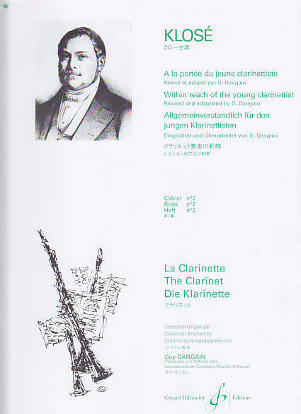KLOSE - A LA PORTEE DU JEUNE CLARINETTISTE VOL.2