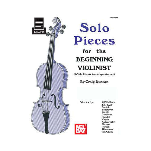 Mel Bay Duncan Craig - Solo Pieces For The Beginning Violinist - Violin