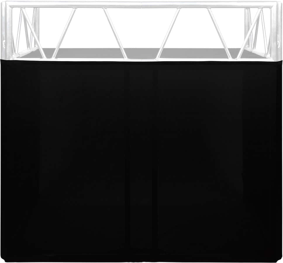 Indio DJ Booth Scrim Black