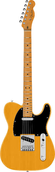 Fender Telecaster 75 Anni Player II Bariton, MN Butterscotch-Blond