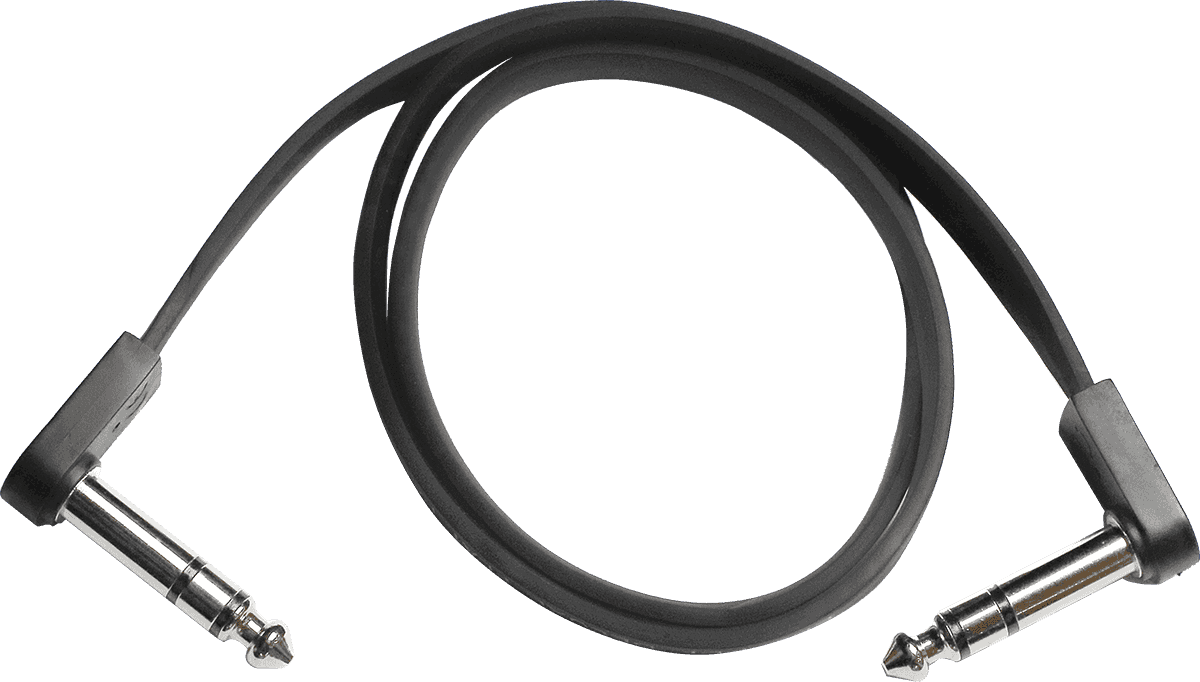 Deluxe Abgewinkeltes Stereo-Patchkabel - 58 CM