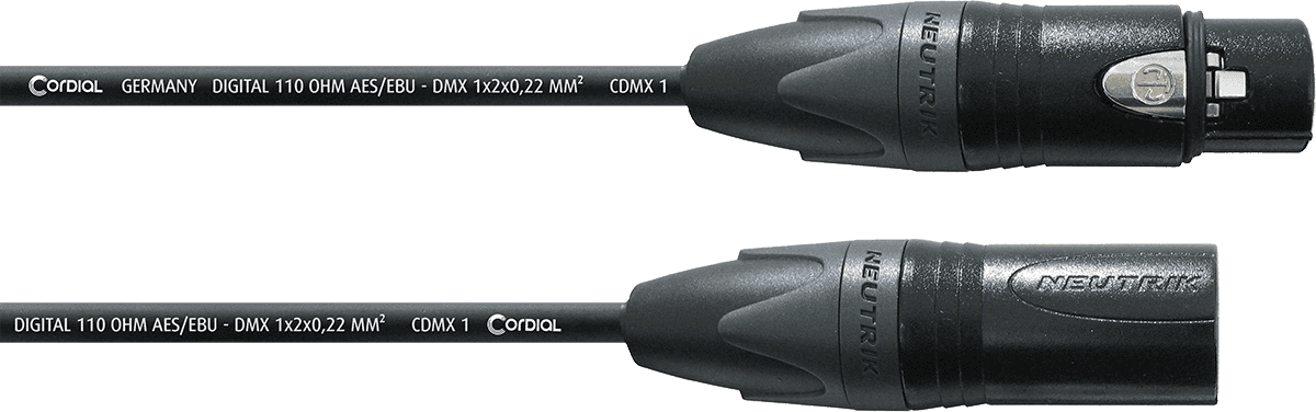 DMX-Kabel 5-polig 2 M