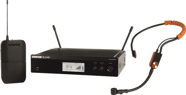 Shure Rackmontierbares HF System mit Kopfbügelmikrofon