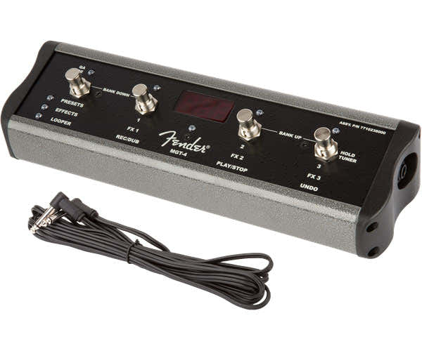 Fender FOOTSWITCH FOUR BUTTON MGT-4 1/4" CONNECTOR MUSTANG GT