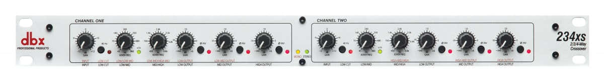234XS - STEREO ACTIVE FILTER