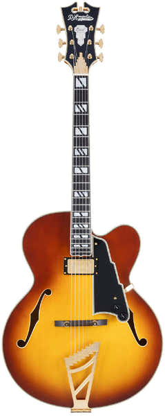 D'Angelico Excel EXL-1 Dunkler Iced Tea Burst