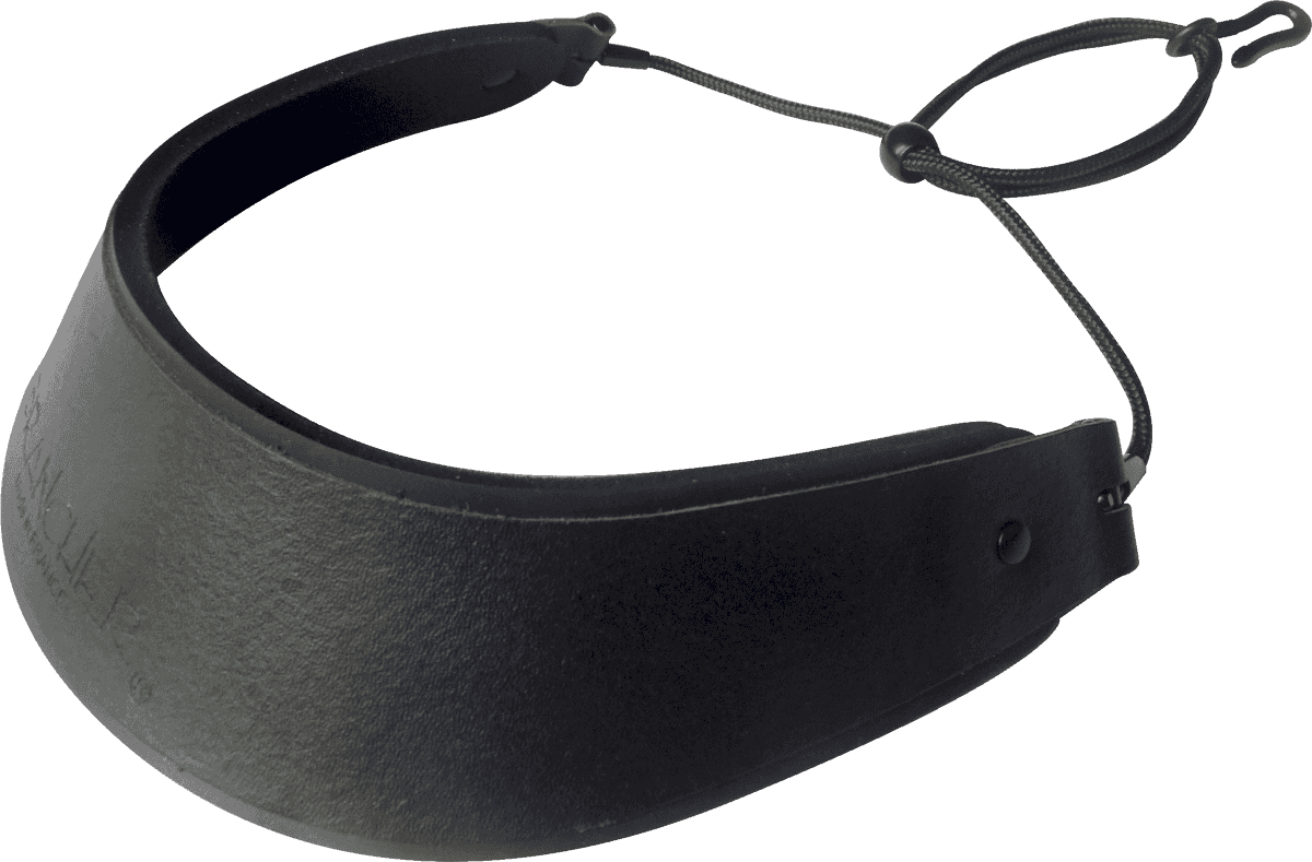 Crescent-Kordel Schwarz plattiert - Größe L