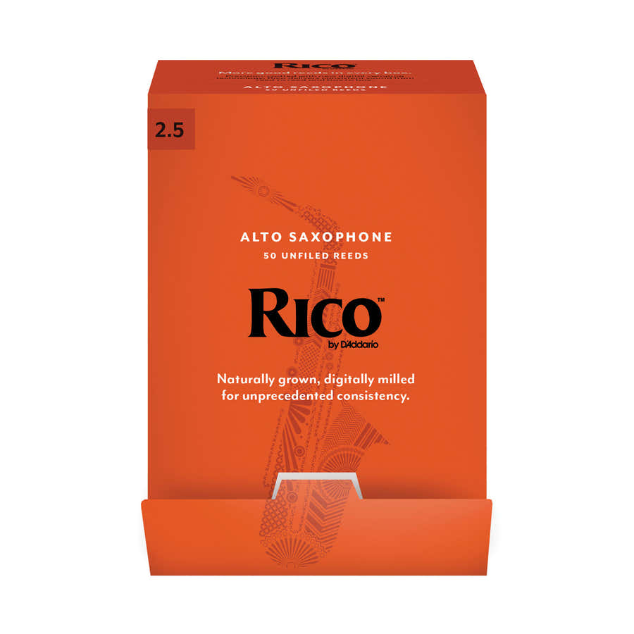 RJA0125-B50 - ALT-SAXOPHONE BLTTER RICO PAR - FORCE2 - BOX OF50